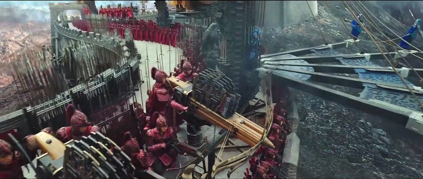 La Grande Muraille EXTRAIT VF "Ils ont l'air nerveux"