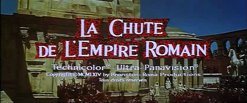 La Chute de l'empire romain Bande-annonce VF