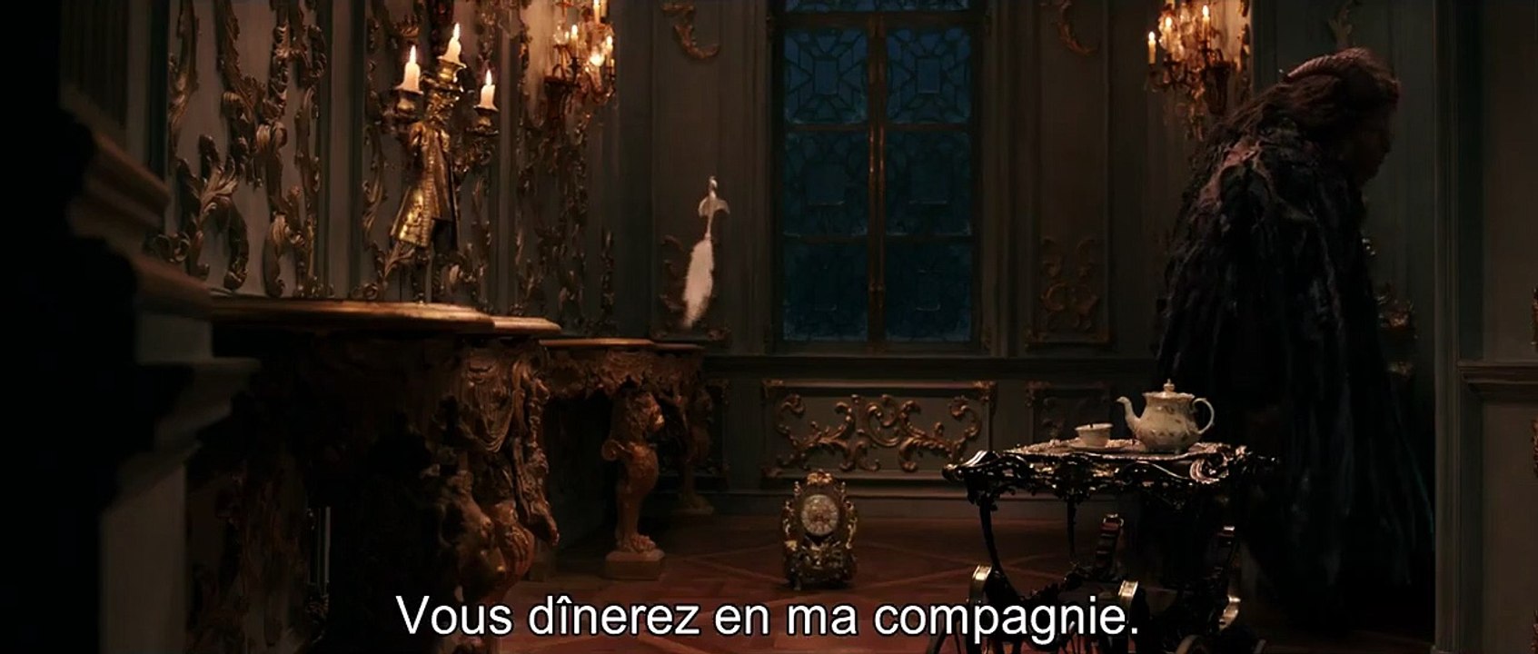 La Belle et la Bête EXTRAIT VO "Invitation à dîner"