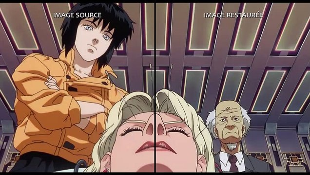 Ghost in the Shell Avant / après : la restauration du film