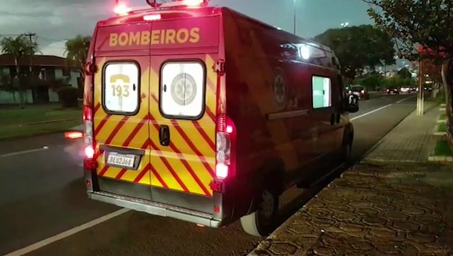 Homem tem fratura no braço após cair de escada no Bairro Esmeralda