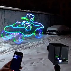 Портативная лазерная система