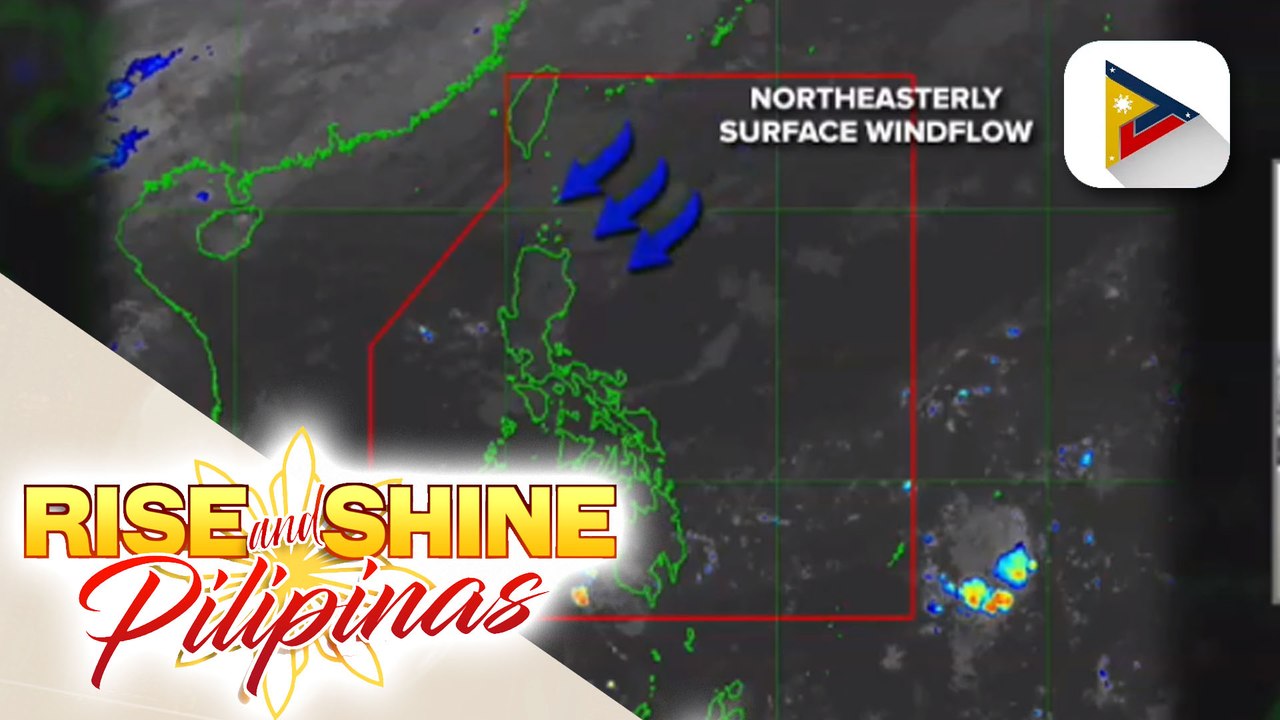 INFO WEATHER | Northeasterly surface windflow, umiiral sa extreme northern Luzon