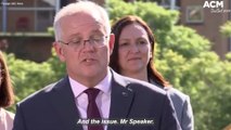 Prime Minister Scott Morrison mistakenly refers to journalists as 'Mr Speaker' during campaign press conference | April 17, 2022 | Canberra Times