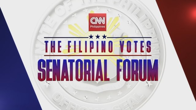 The Filipino Votes: Senatorial Forum (April 17, 2022)