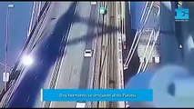 dos hermanos se arrojaron al río Paraná