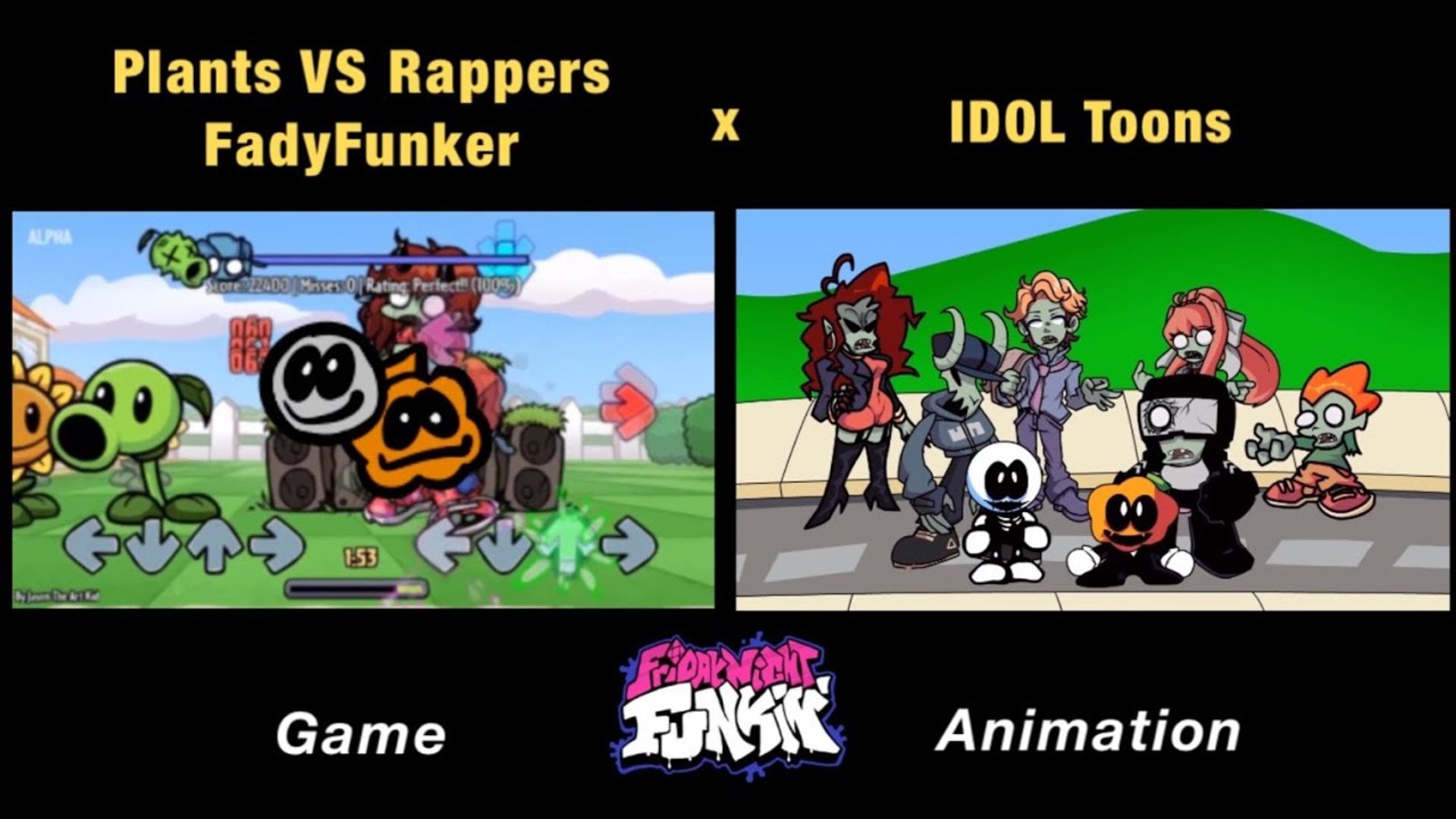 Friday Night Funkin' VS Plants vs. Rappers FULL WEEK + Cutscenes (FNF Mod/Crazy)  (PVZ Mod/Zombies)