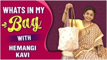 WHAT'S IN MY BAG ft. Hemangi Kavi | Lek Majhi Durga | Colors Marathi