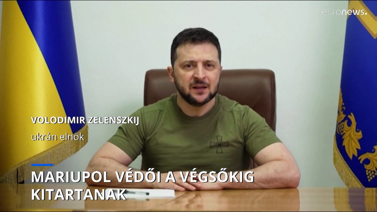 Mariupol: az ukrán védők az utolsó lőszerig kit...
