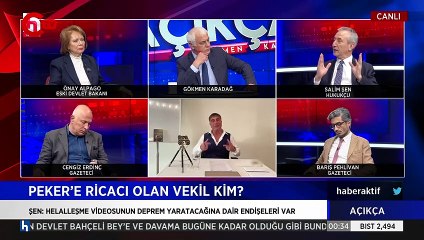 Canlı yayında çok konuşulacak Sedat PEKER iddiası