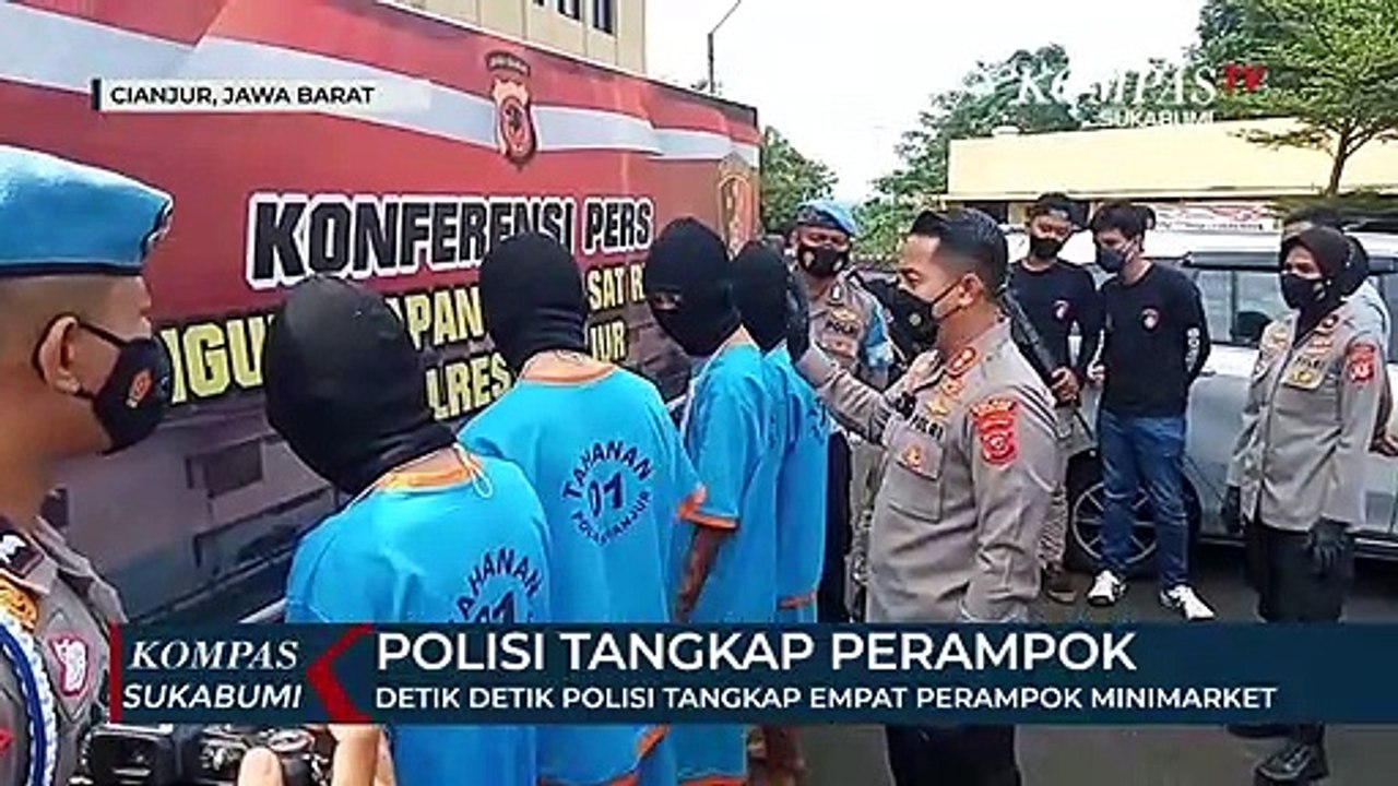 Polisi Tangkap Empat Perampok Minimarket