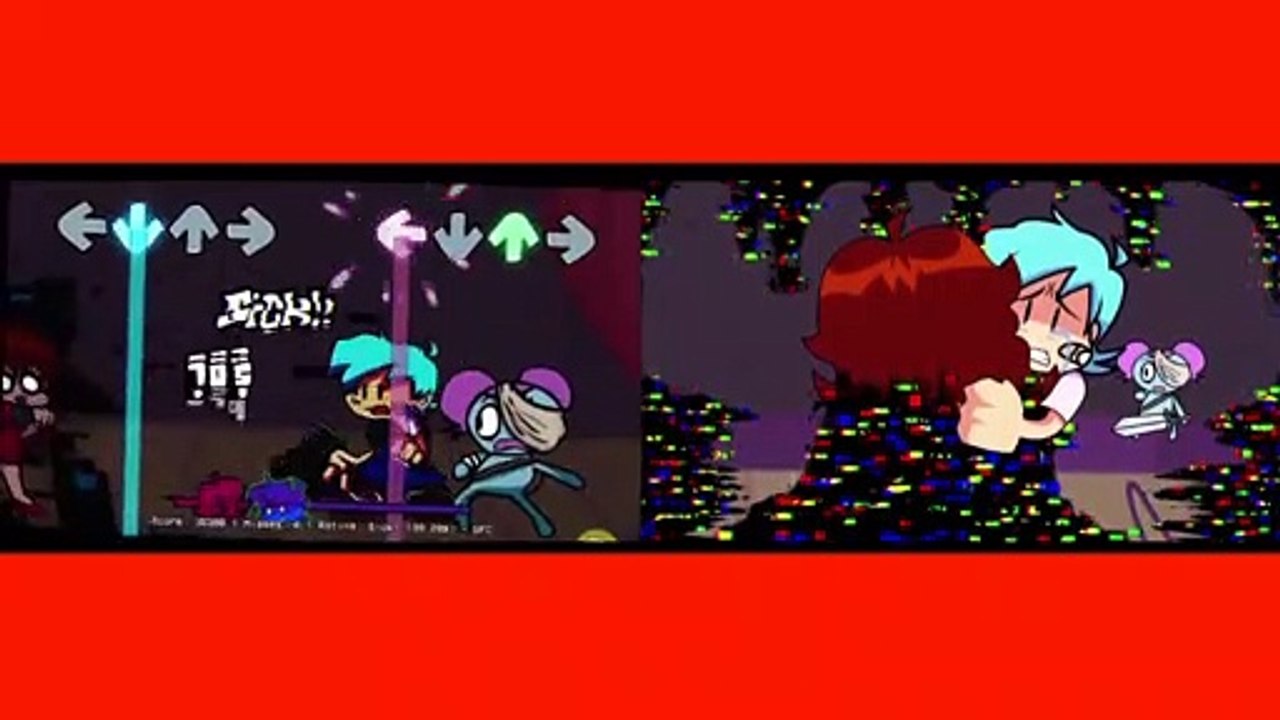 FNF GAME COVER BF X GF LOST LOVE (GOOD ENDING) |  FNF ANIMATION COMPARISON