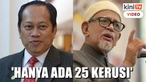 'PN sebenar' hanya 25 kerusi, bukan 70 - Ahmad Maslan bidas Hadi