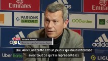 Jean-Michel Aulas et Vincent Ponsot assument l'intérêt pour Alexandre Lacazette
