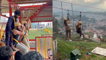 Janhvi Kapoor का Zip Lining Adventure Sports करते Viral Video Must Watch | Boldsky