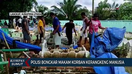 Polda Sumut Bongkar Makam Diduga Korban Kerangkeng Bupati Langkat Nonaktif