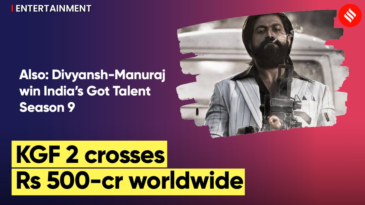 Title: KGF 2 earns Rs 500 cr, is 2nd highest earner globally