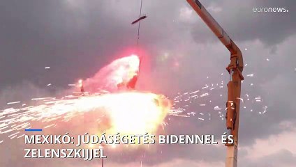 Júdáségetés: lángolt Biden és Zelenszkij