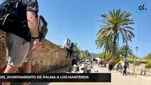 Barra libre del Ayuntamiento de Palma a los manteros