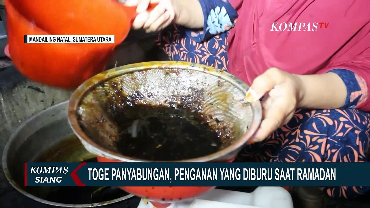 Kudapan Khas Warga Mandailing Natal, Toge Panyabungan Jadi Menu Andalan Saat Berbuka Puasa