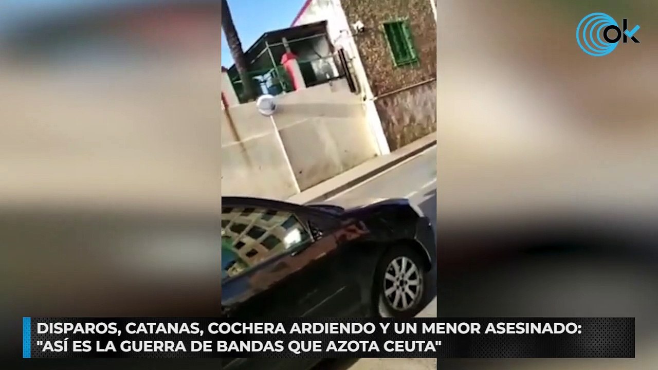 Disparos, catanas, cochera ardiendo y un menor asesinado: "así es la guerra de bandas que azota Ceuta"