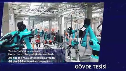 Togg: Montaj tesisinin yüzde 89’u tamamlandı