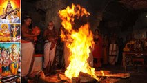 Benefits Of Different Types Of Homam మహా సుదర్శన హోమం ఎందుకోసం ..? | Oneindia Telugu