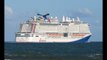 Passenger Overboard Carnival Cruise Line's Mardi Gras Cruise Ship