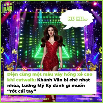 Diện Cùng Một Mẫu Váy Xẻ Cao: Khánh Vân Lại Ghi Điểm Hơn Lương Mỹ Kỳ | Điện Ảnh Net