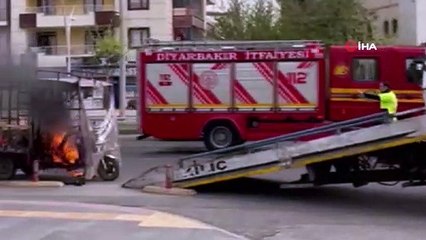 Kesilen cezaya kızınca olanlar oldu: Ekmek teknesi alevler içerisinde kaldı