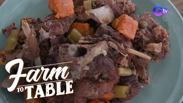 Farm To Table: Chef JR Royol’s mouth-watering Braised Beef in Dragon Fruit Wine dish