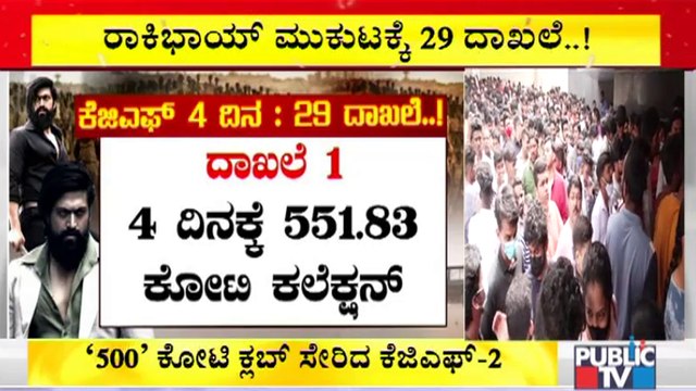 KGF Chapter 2 Movie Creates A Total Of 29 Records | Yash | Prashanth Neel | Vijay Kirgandur