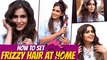 How To Set Frizzy Hair At Home | Blowdrying Tutorial | Hairstyle Hacks | Samyuktha Shan