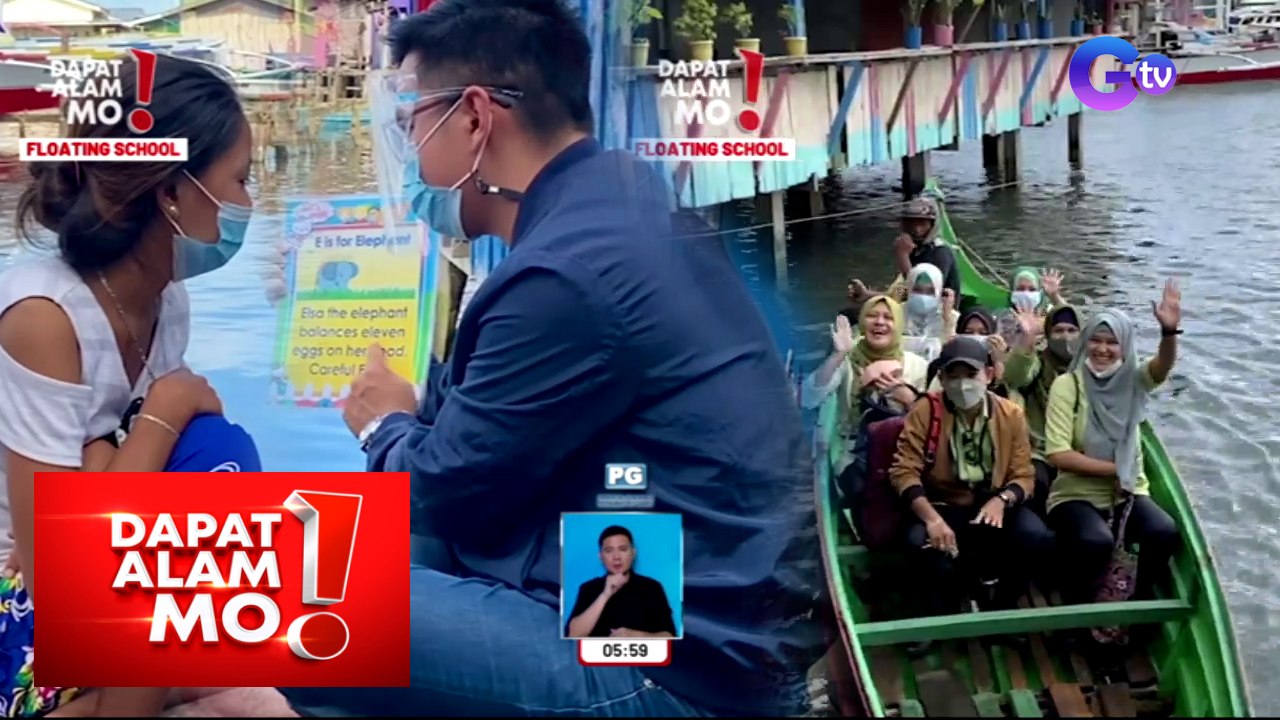 Dapat Alam Mo!: Floating school sa Basilan, silipin!