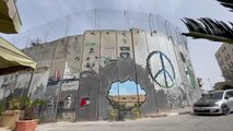 BEYTÜLLAHİM - Grafiti sanatçılarının uğrak yeri Ayrım Duvarı
