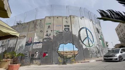 BEYTÜLLAHİM - Grafiti sanatçılarının uğrak yeri Ayrım Duvarı