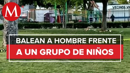 Matan a hombre frente a menores en un parque en Tijuana