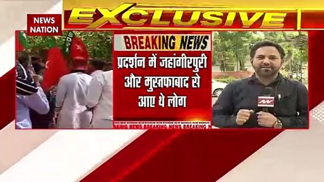 Jahangirpuri News: दंगे से पहले SDPI ने जंतर मंतर पर किया था प्रदर्शन