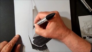 3D PAPER SHIP ✅ - How to Draw Paper Ship Illusion - Anamorphosis