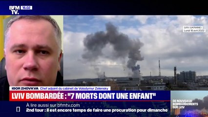 Igor Zhokva, chef adjoint du cabinet de Volodymyr Zelzensky: "Malheureusement, en Ukraine, il n'y a pas un seul lieu qui soit sûr"