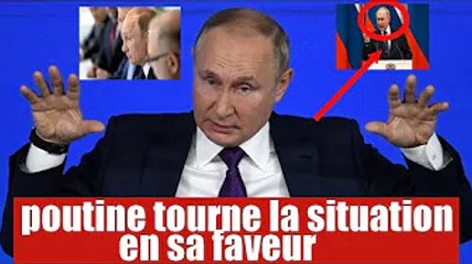 Ukraine : poutine veut renverser la situation en sa faveur