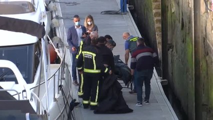 Se investiga el atropello de un nadador en la playa Sanxenxo