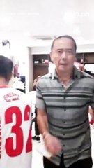 Situation at Ginebra dugout after Game 5 win