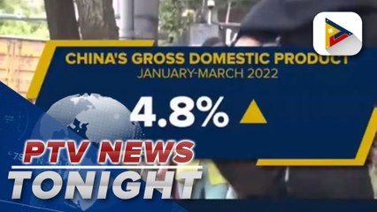 Download Video: China's economy grew 4.8% in Q1 of 2022