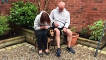 Phill and Nikki Berry with their Romanian rescue dog Maia