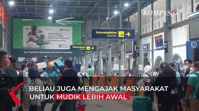 Jokowi Himbau Pemudik Berangkat Lebih Awal untuk Hindari Puncak Arus Mudik