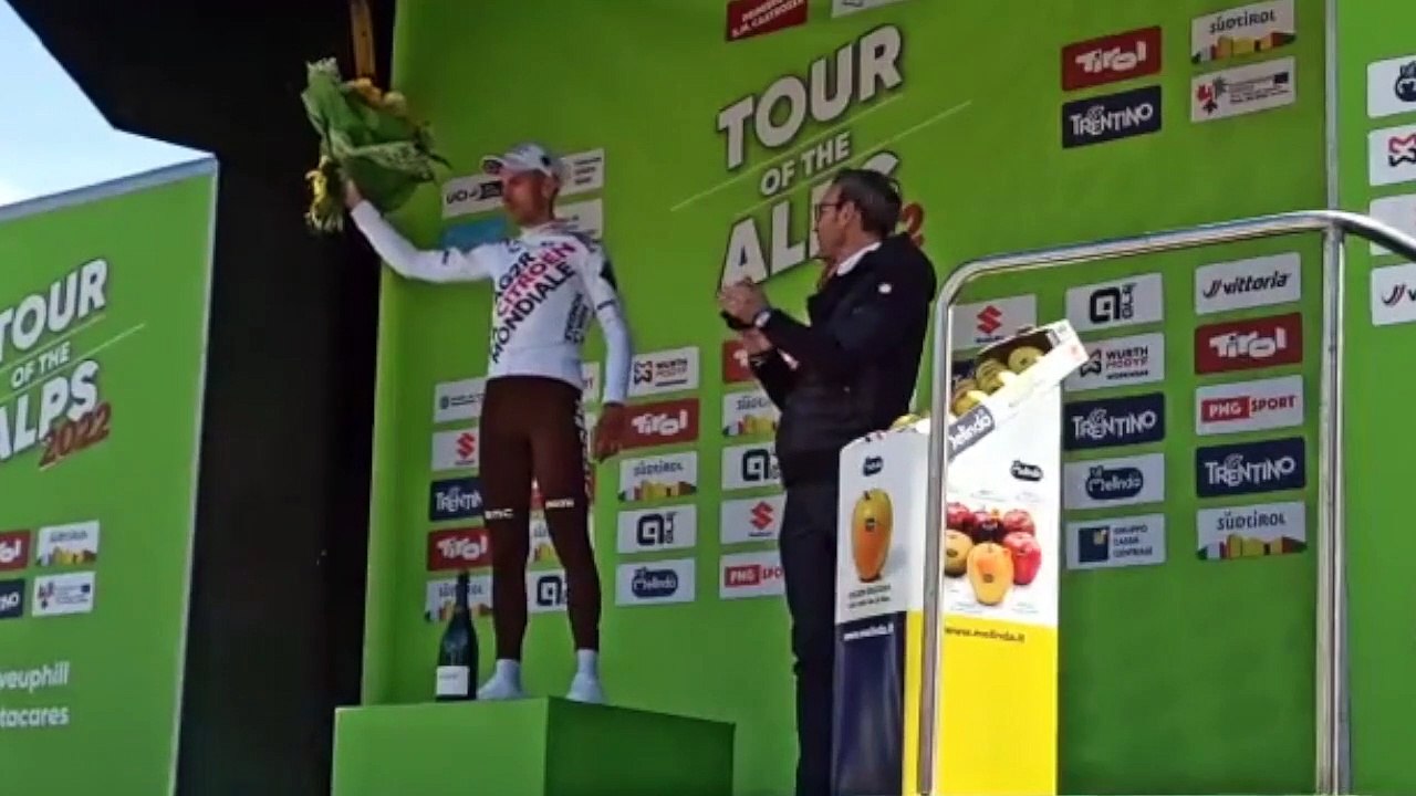 Tour des Alpes 2022 - Geoffrey Bouchard, sa 1èr...