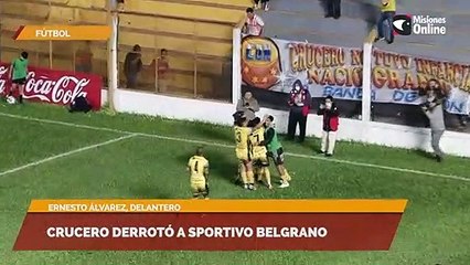 Crucero derrotó a Sportivo Belgrano