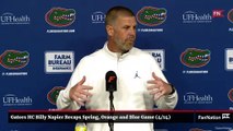 Gators HC Billy Napier Recaps Spring  Orange and Blue Game