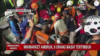 Pengakuan Korban Selamat dari Bangunan Minimarket 3 Lantai yang Roboh
